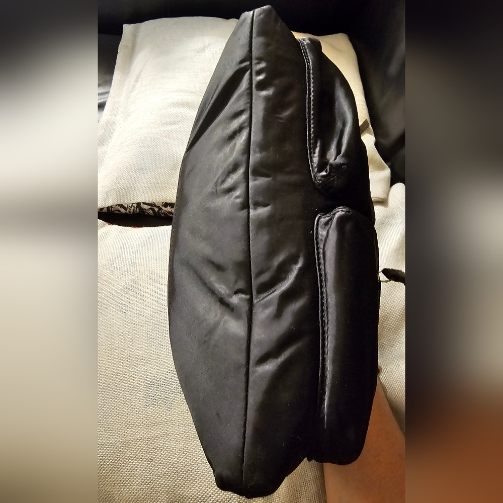 Coach Black Nylon & Suede Crossbody Style CO6J-10098 EUC - Picture 13 of 16
